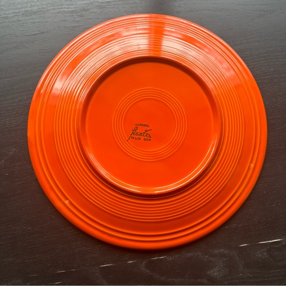 Fiestaware radioactive red plate - Picture 8 of 9